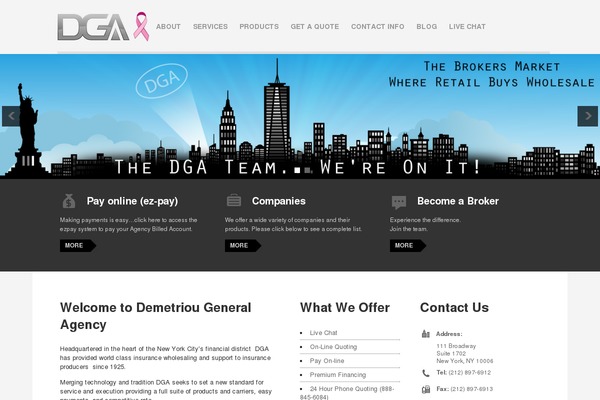 dgainc.com site used Dga