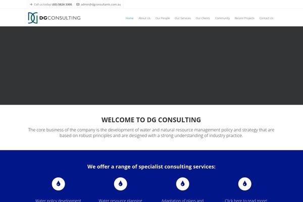 Highend theme site design template sample