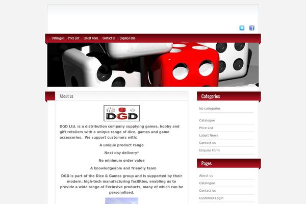 BlogoLife theme site design template sample