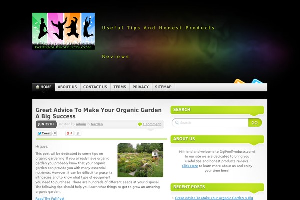 Mystique theme site design template sample