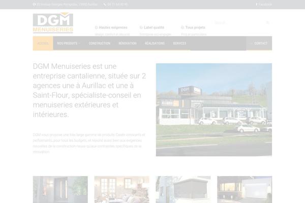 Factory-child theme site design template sample