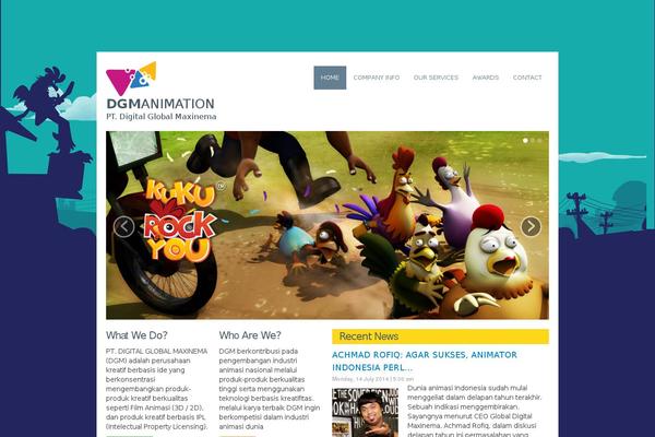 dgmanimation.com site used Dgm