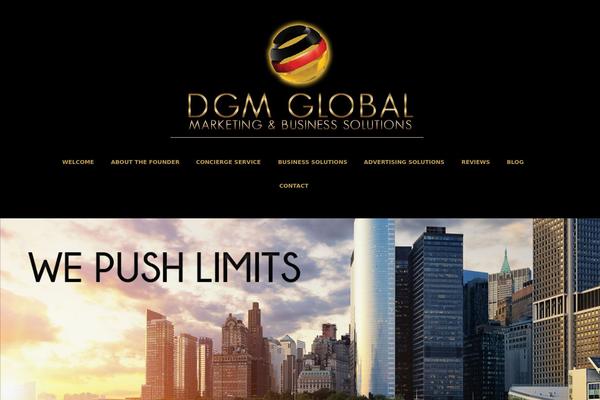 Karma theme site design template sample