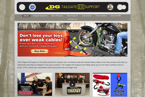 dgmtailgatesupport.com site used Dgmofficial