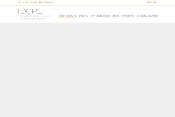 Site using Wp-floating-menu plugin