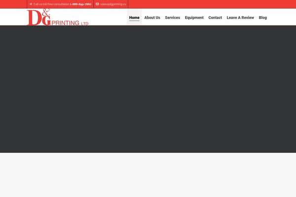Highend theme site design template sample