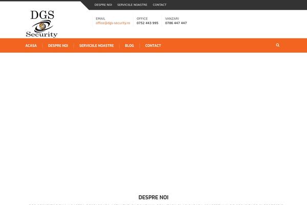 Safeguard theme site design template sample