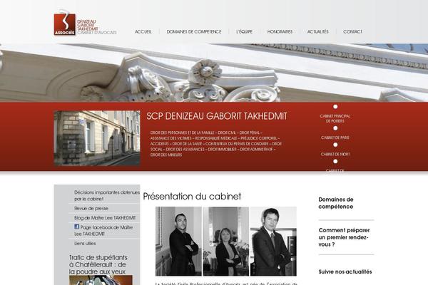 dgt-avocats-poitiers.fr site used Dgt