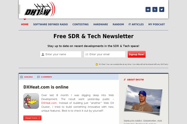 Streamline theme site design template sample