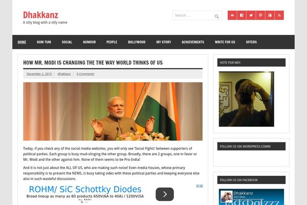 SociallyViral theme site design template sample