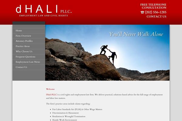 dhalilaw.com site used Themodernfirm-core