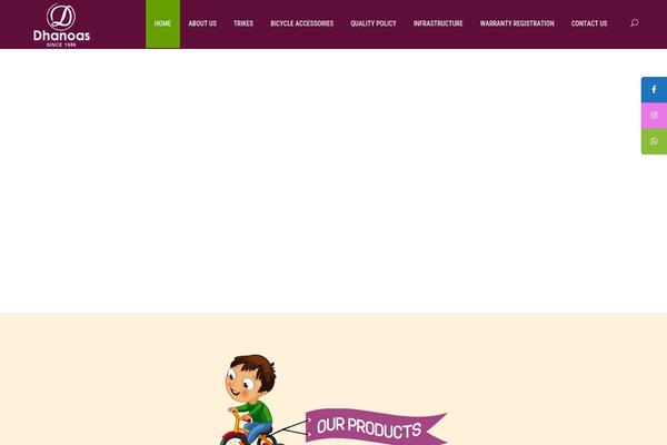 Site using Wpdevart-vertical-menu plugin