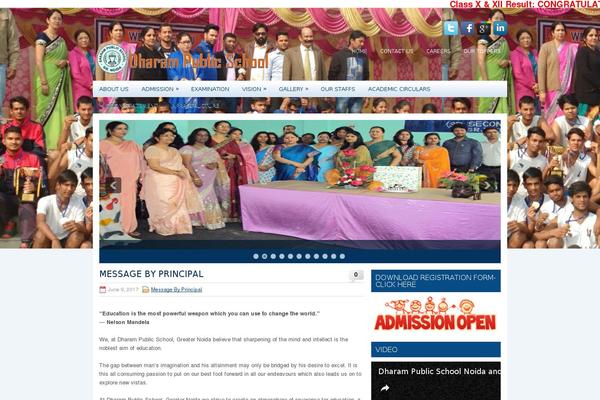 Site using Image Slider plugin