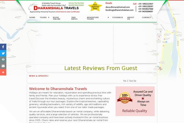 Dt theme site design template sample
