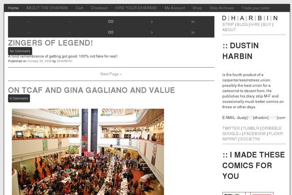 Inkblot-master theme site design template sample