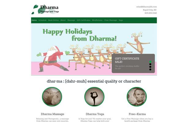 Blackbird theme site design template sample