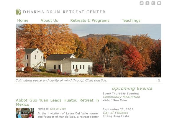 Site using Retreat Booking Guru Connect plugin