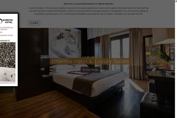 dharmahotel.it site used Vierra