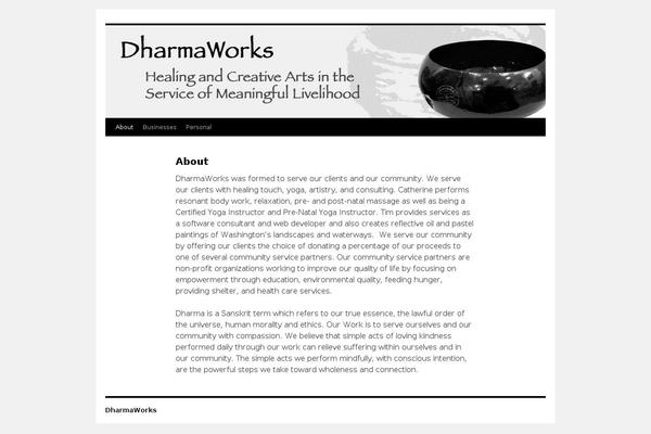 dharmaworks.net site used Dharmaworks