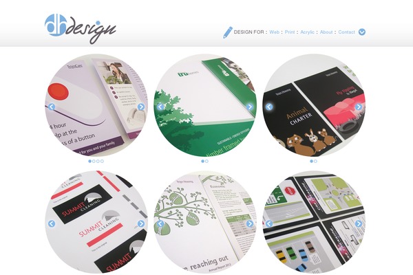 Dreamy theme site design template sample