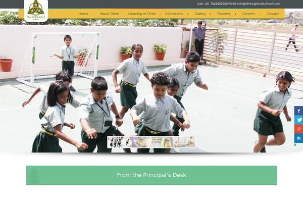 Babykids theme site design template sample