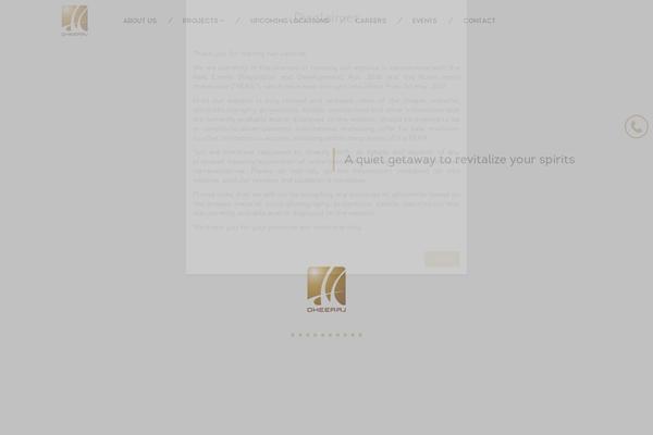 Site using Simplified Social Share plugin