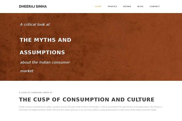 Stockholm theme site design template sample