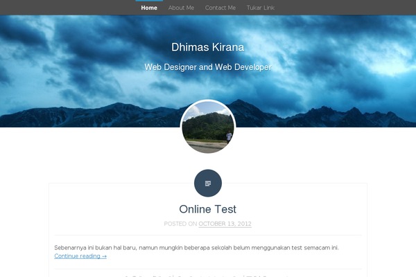 DK theme site design template sample