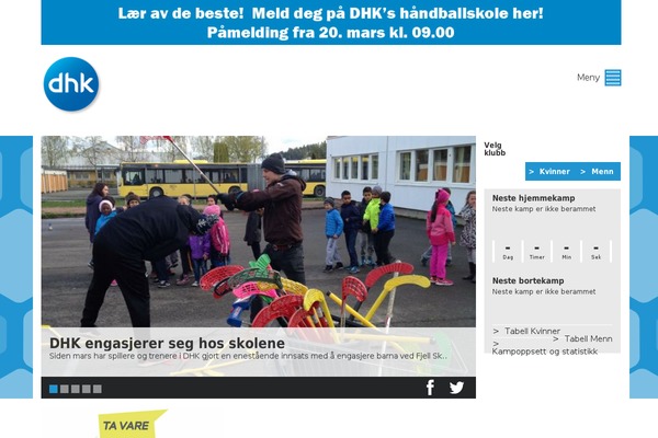 dhk.no site used Liga
