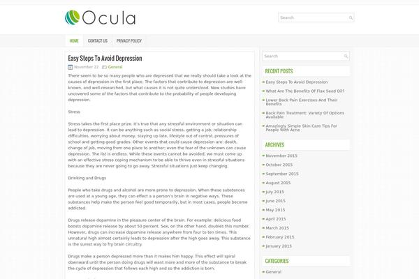 dhmo.info site used Ocula