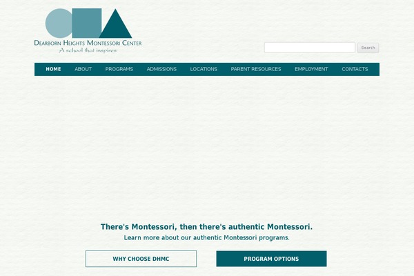 dhmontessori.org site used Twenty-plus-pro
