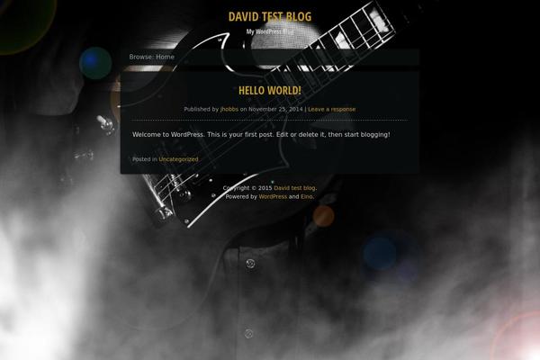 Eino theme site design template sample