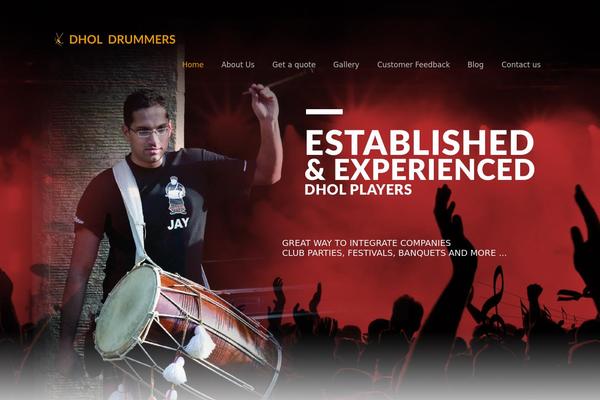 dholdrummers.com site used Webifi