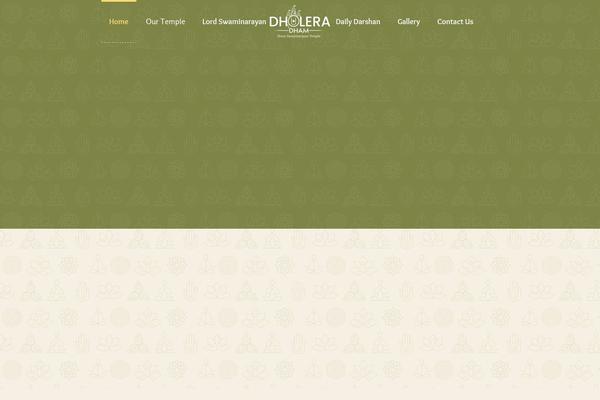 Kriya theme site design template sample