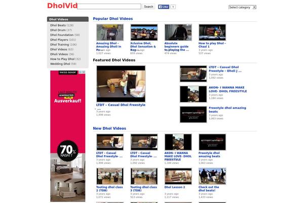Metube theme site design template sample