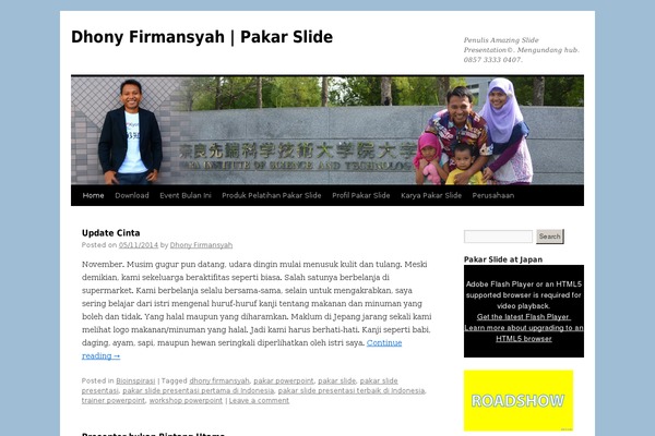 Klean theme site design template sample