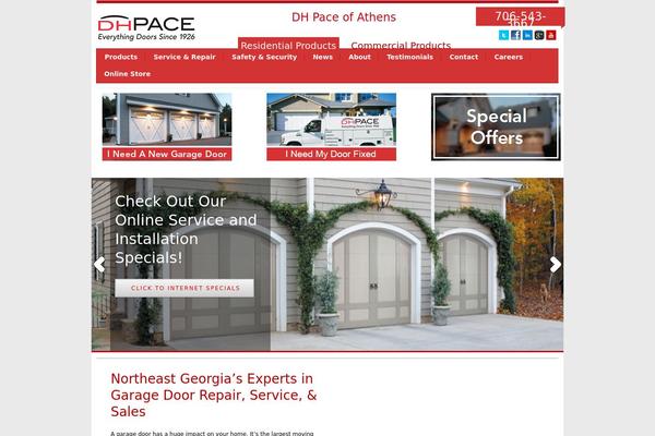 Echelon theme site design template sample