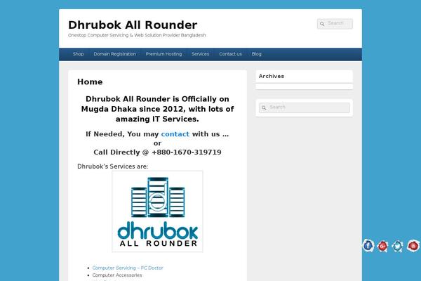 Site using Floating Social Media Icon plugin