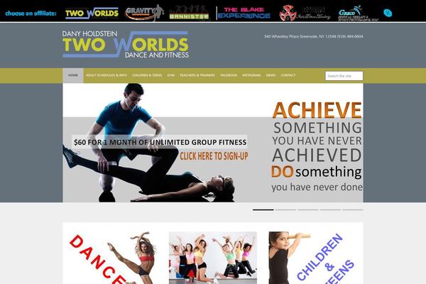 Fitness-wp theme site design template sample