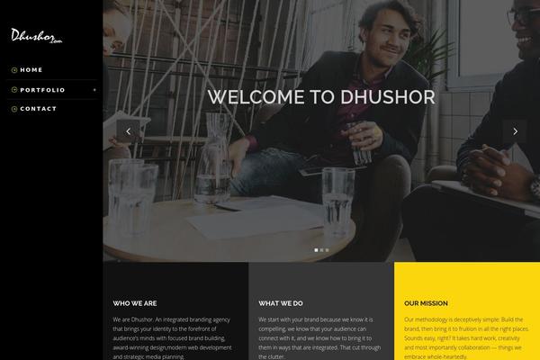 Maxima v1.02 theme site design template sample