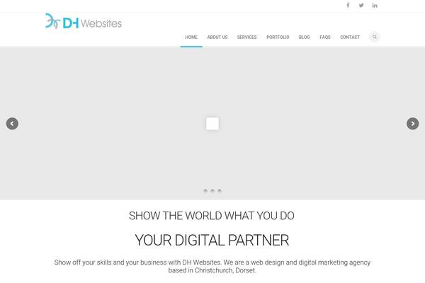 Florida Child theme site design template sample