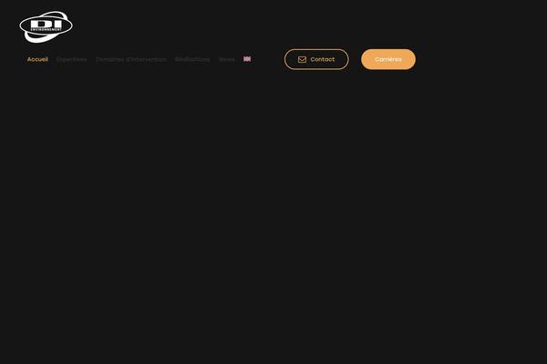 Planty website example screenshot