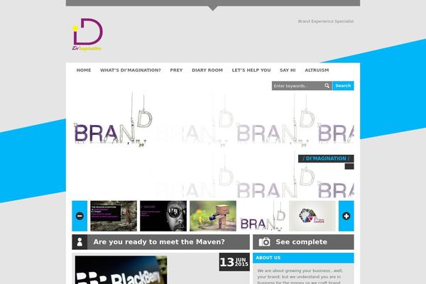 London Creative theme site design template sample