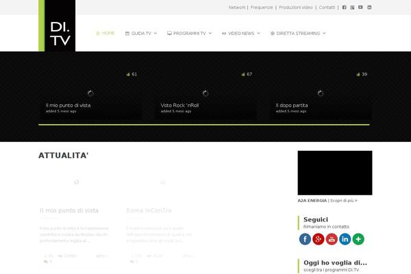 Videotouch theme site design template sample