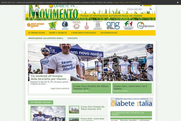 Broadcast theme site design template sample