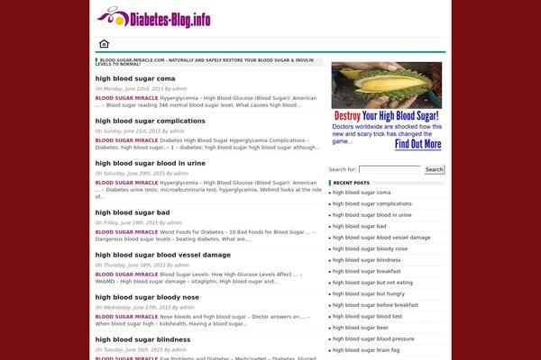 Borderseo theme site design template sample