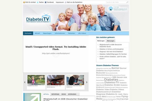 NewsPro theme site design template sample