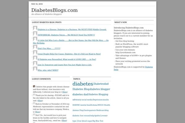 News theme site design template sample