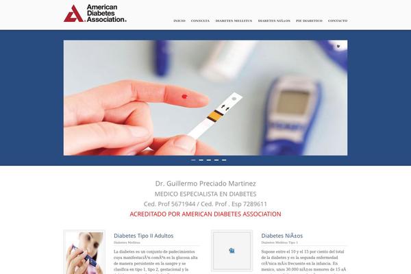 Care theme site design template sample