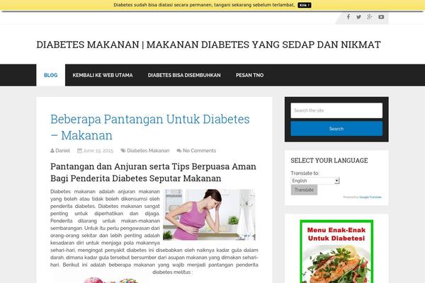 diabetesmakanan.com site used A Dream To Host